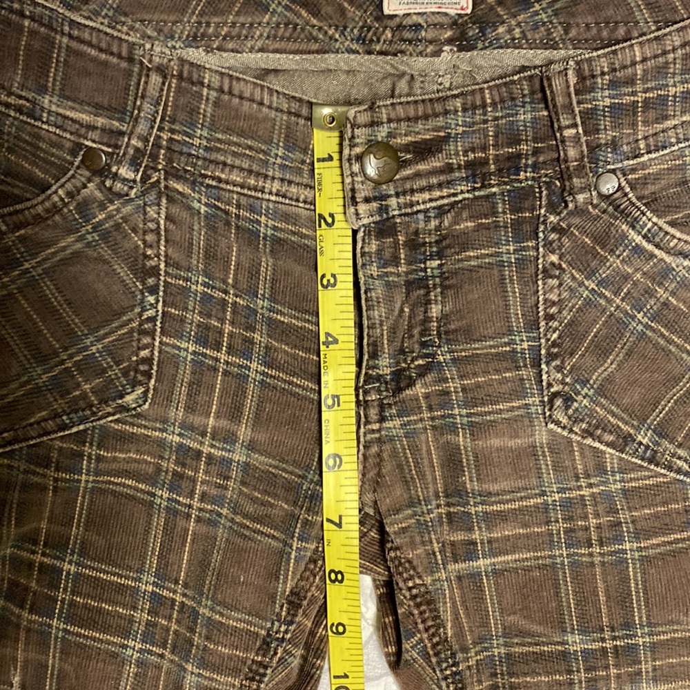 Free People - Plaid Corduroy - Picture 9 of 12